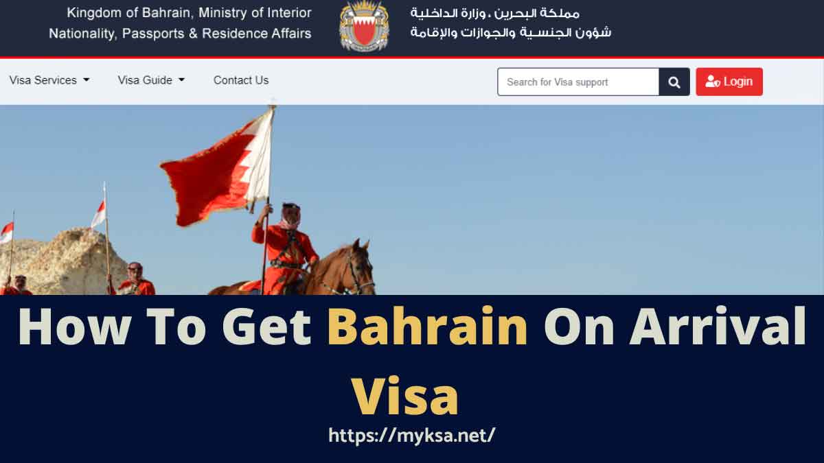 bahrain visa for saudi visit visa holder