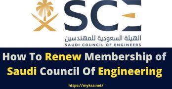 saudi engineering council membership renewal